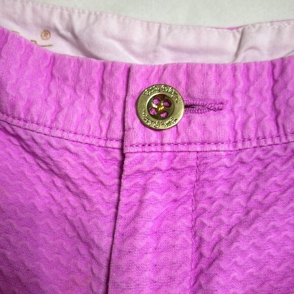 - LILLY PULITZER Pink Buttercup Shorts 4 - Picture 2 of 10